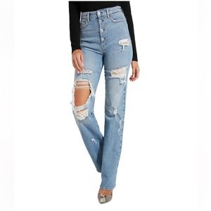 Guess 90s Straight-Leg Jeans